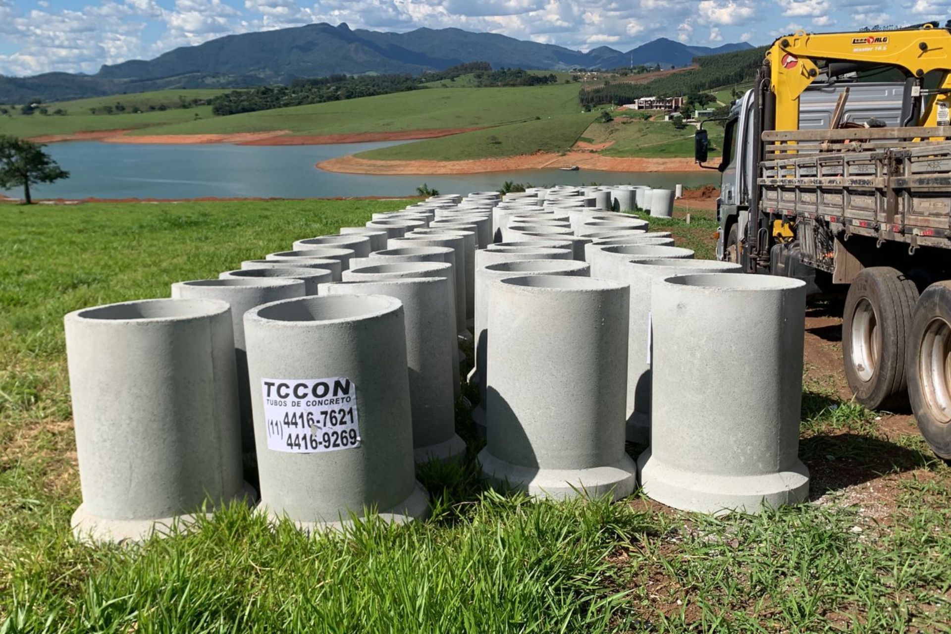 artefatos de concreto pré-moldados