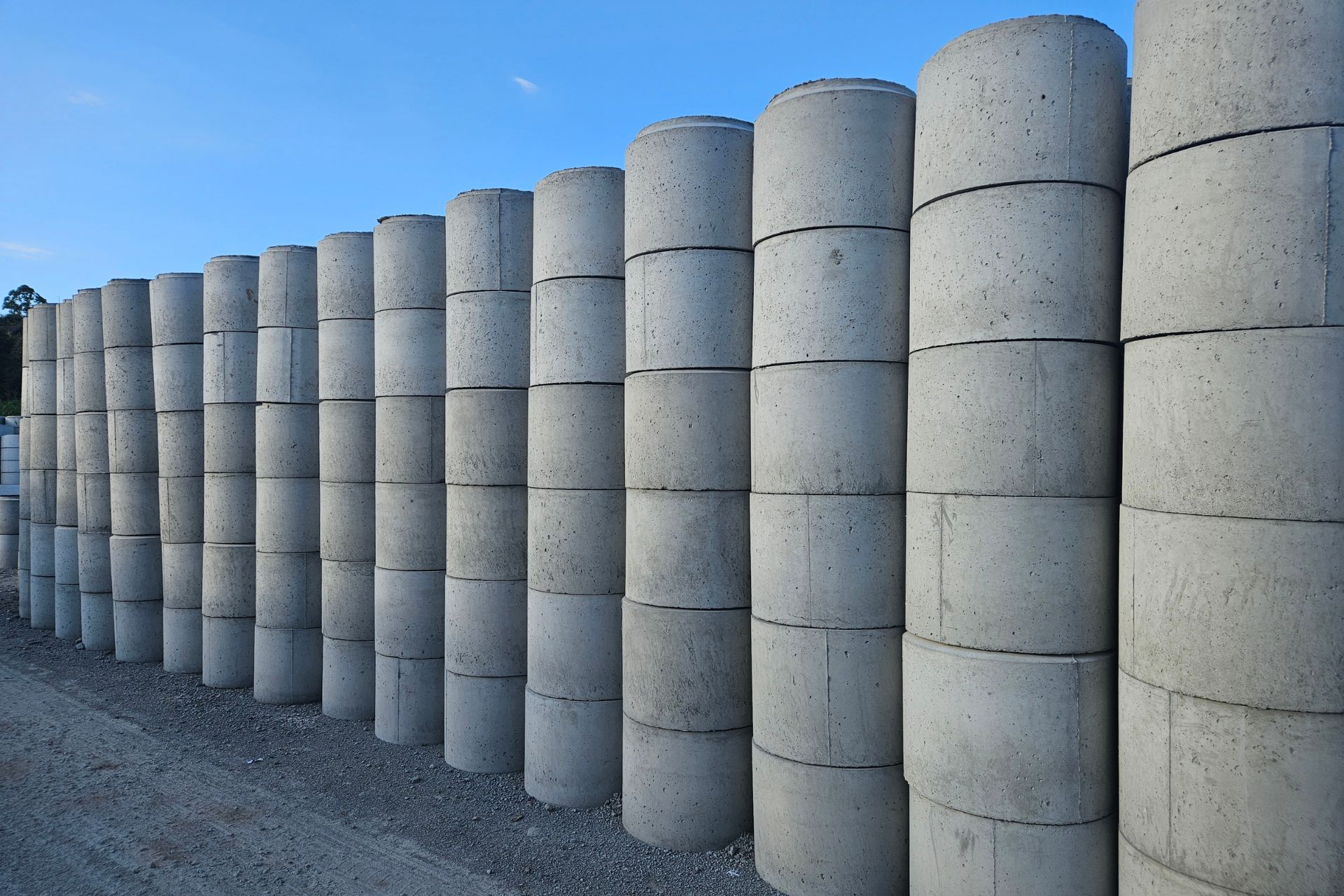 vida útil dos anéis de concreto